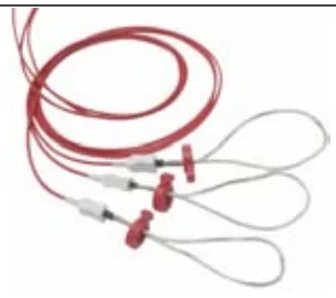Accesorio veterinario, 3 derivaciones, estándar AHA, uso veterinario: monitorización ECG de un canal (BCYA3-01A)