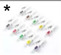 Accesorio ECG/EKG, adaptadores de electrodo broche y pinza a GE CAM14 3,0 mm, extremo paciente: grabber (BK-269IG)